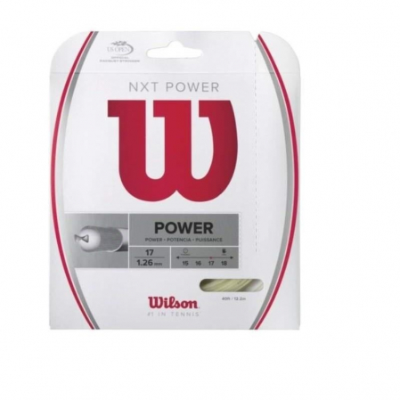 Racordaje - Racordaj Wilson NXT Power 1.26, crem