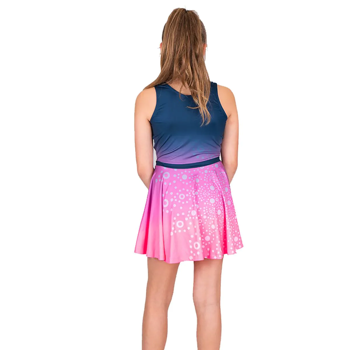 Rochie BIDI BADU Colortwist Fata - Roz/Albastru Inchis [1]