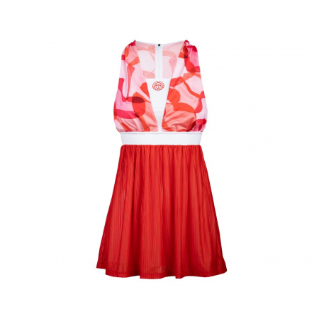 Rochie dama - Rochie BIDI BADU Kaja Tech (2 In 1) Dama - Rosu/Portocaliu