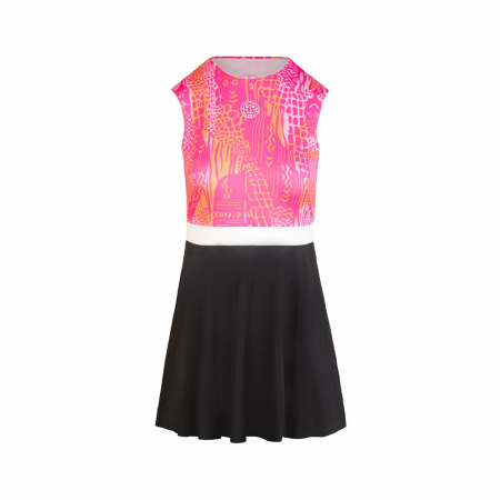 Rochie dama - Rochie BIDI BADU Tuelo Tech (2 In 1) Dama - Gri Inchis/Roz