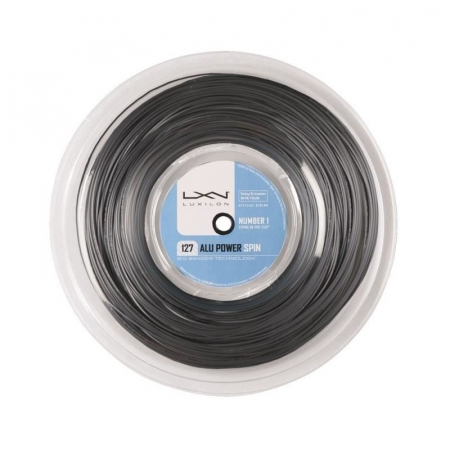 Racordaje - Rola Racordaj Luxilon Alu Power Spin 127, 220M, gri