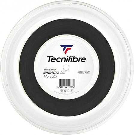 Racordaje rola - Rola racordaj TECNIFIBRE synthetic gut black 1.25