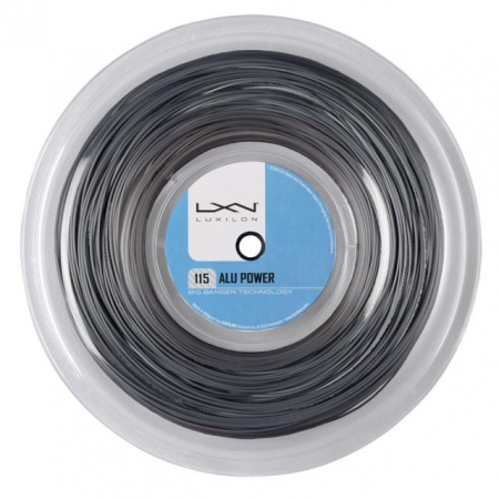 Racordaje - Rola racordaj tenis Luxilon Alu Power, 115, 200m, gri