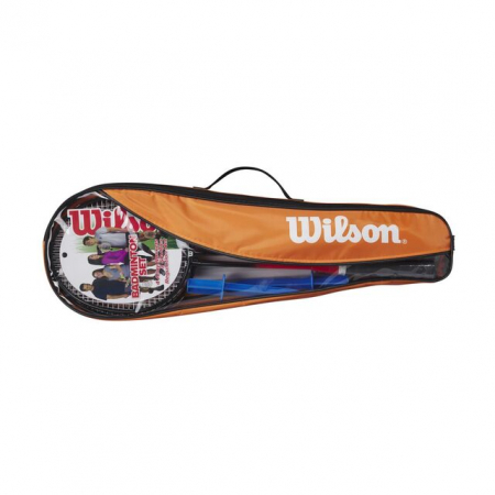 Set badminton Wilson 4 rachete + 3 fluturasi + fileu [0]