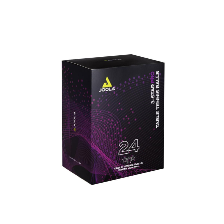 Mingi tenis de masa - Set mingi JOOLA 3* Pro - 24 buc