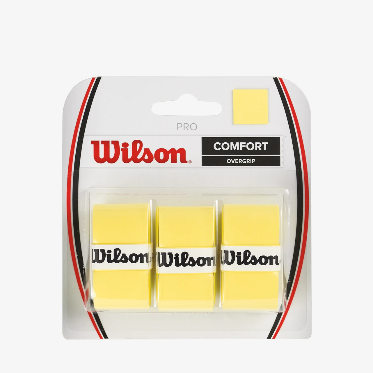 Grip si Overgrip - Set overgrip Wilson Pro, galben, 3buc/set