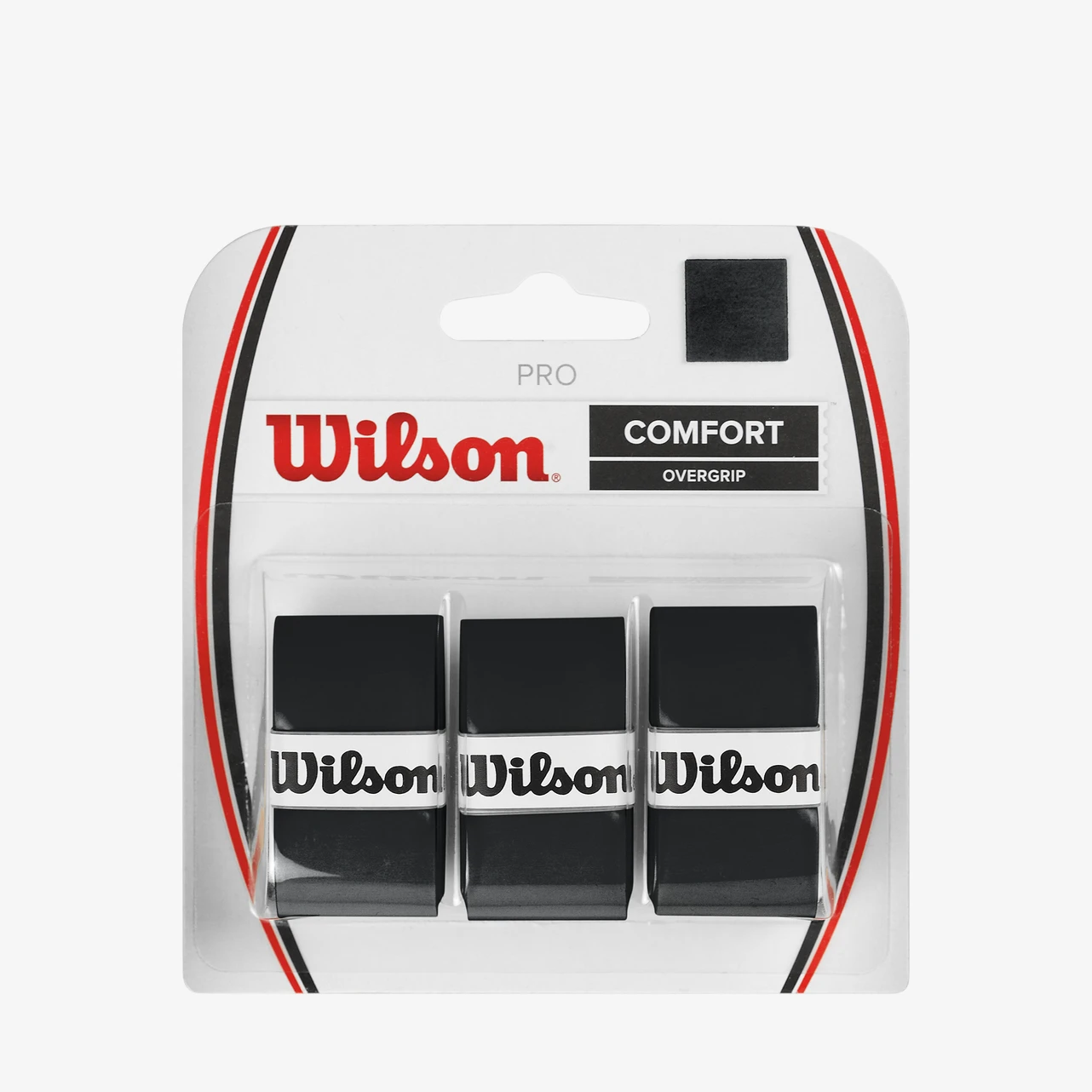 Grip si Overgrip - Set Overgrip Wilson Pro, negru, 3 bucati