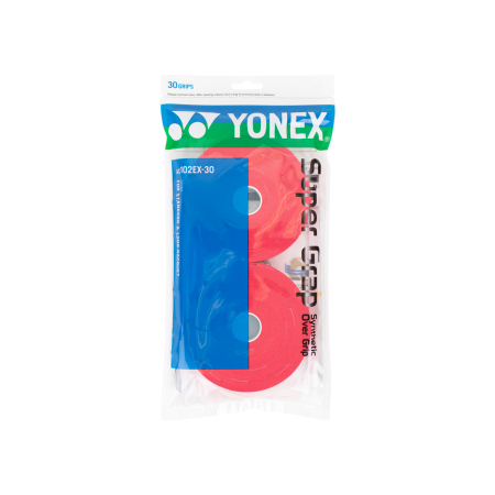 Gripuri si Overgripuri - Set Overgrip Yonex Super Grap AC102-30 bucati - rosu