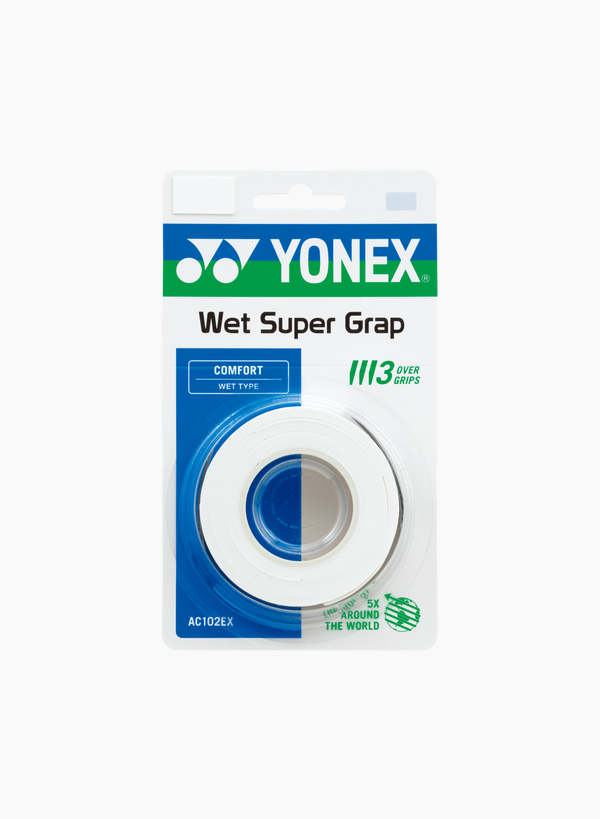 Accesorii - Set Overgrip Yonex Super Grap - alb