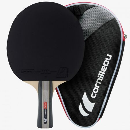 Palete tenis de masa - Set paleta Cornilleau Solo +husa