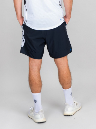 Short barbati BIDI BADU Melbourne 7Inch - Negru/Alb [4]
