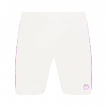 Pantaloni scurti - Sort barbati - Short barbati BIDI BADU Tulu 7Inch Tech - Liliac/Alb