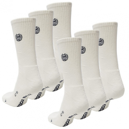 Sosete BIDI BADU Don Carlito XXL Crew Move Socks 6 Perechi - Alb [1]