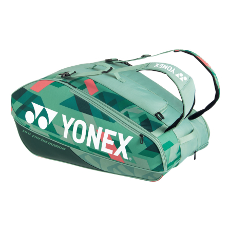 Genti tenis - Termobag tenis YONEX  PRO (12 rachete) - verde-masliniu