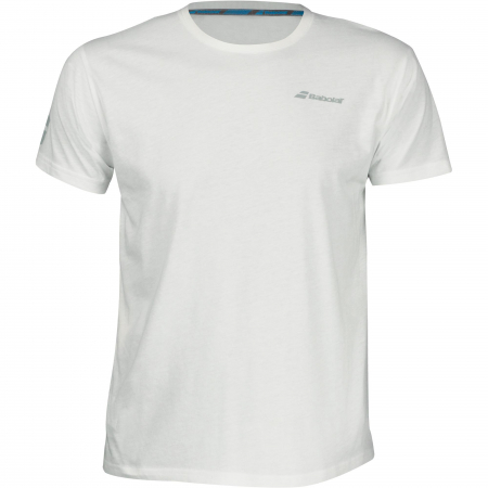Imbracaminte copii si juniori - Tricou Babolat Core Baiat - alb
