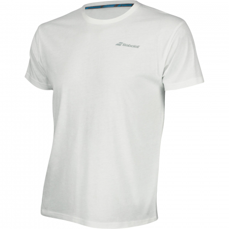 Tricou Babolat Core Baiat - alb [1]