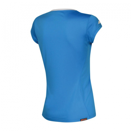 Tricou Babolat Core Flag Dama - albastru [2]