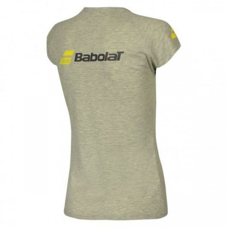 Tricou Babolat Core Dama - gri [2]