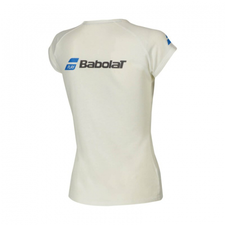 Tricou Babolat Core Dama - alb [1]