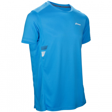 Tricou baieti - Tricou Babolat Core Flag Club - albastru