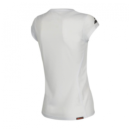 Tricou Babolat Core Flag Dama - alb [1]