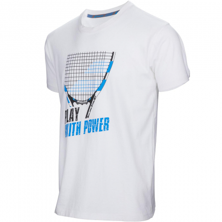 Tricou Babolat Core Pure Drive - alb [0]