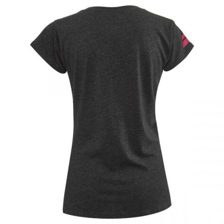 Tricou Logo MSG Babolat Exercise Dama - Negru [1]