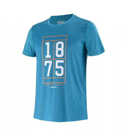 Tricou baieti - Tricou Babolat Exercise Graphic Baiat - Albastru
