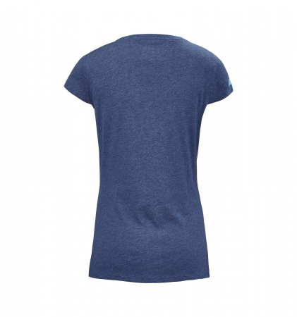 Tricou Babolat Exercise Stripes Dama - Albastru Inchis [2]