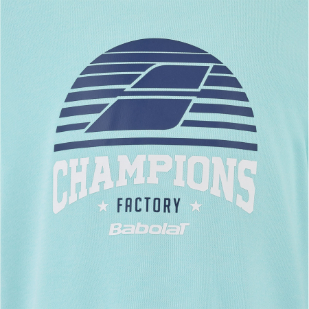 Tricou baiat Babolat Exercise Graphic - albastru [3]