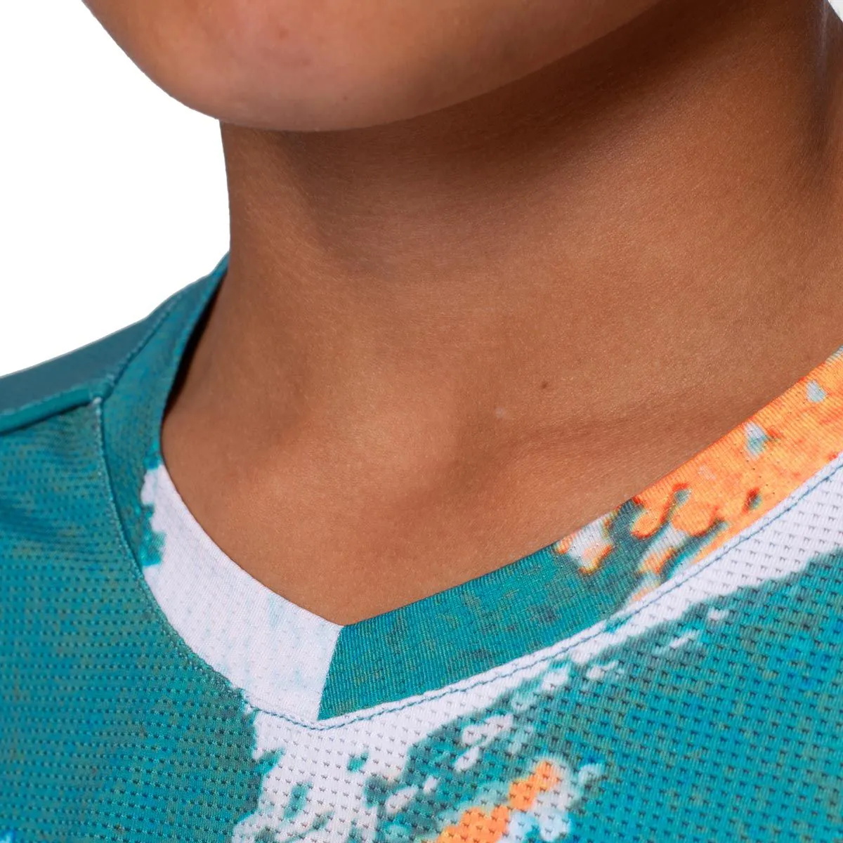 Tricou baieti Bidi Badu Melbourne 2025 - petrol/portocaliu [2]
