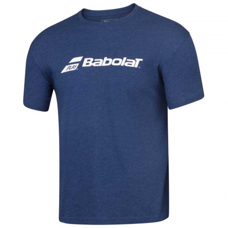 Tricou barbati - Tricou barbat Babolat Exercise - albastru inchis