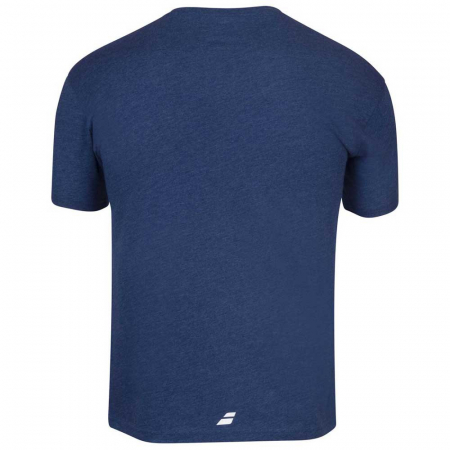 Tricou barbat Babolat Exercise - albastru inchis [1]