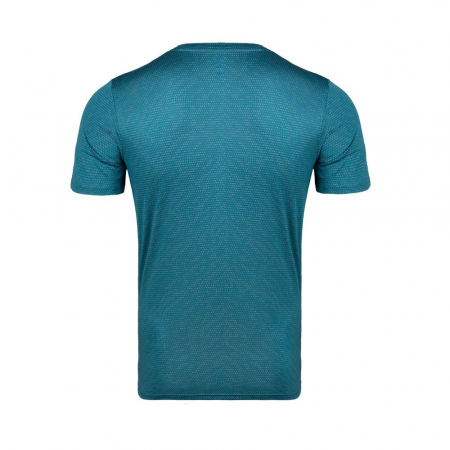 Tricou barbat BIDI BADU Falou Tech - Petrol/Gri [1]
