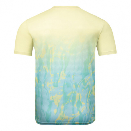 Tricou barbat BIDI BADU Tafari Tech - Menta/Galben Deschis [1]