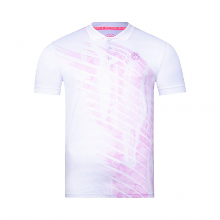 Tricou barbati - Tricou barbat BIDI BADU Yero Tech Polo - Liliac/Alb