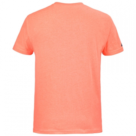 Tricou barbati Babolat Exercise Big Flag - Coral [1]