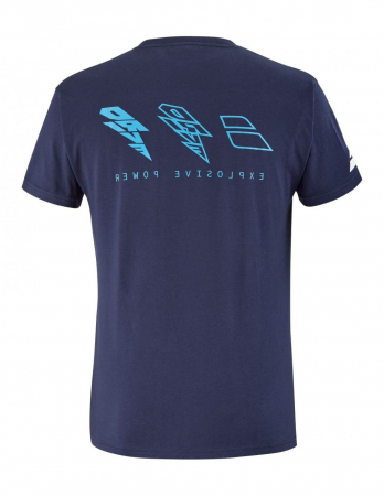Tricou barbati Babolat Exercise Drive - Albastru [1]