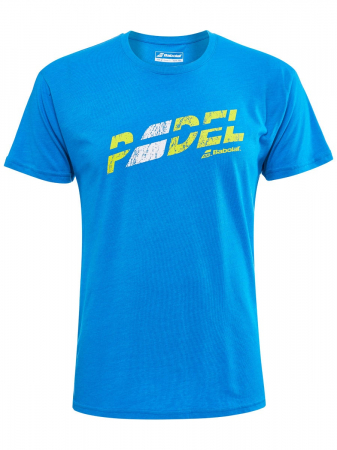 Tricou barbati - Tricou barbati Babolat Exercise Flag Message - albastru