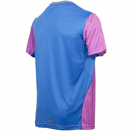 Tricou barbati Babolat Performance Crew Neck - Albastru [1]