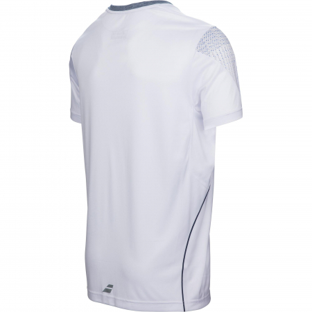 Tricou barbati Babolat Performance Crew Neck - Alb [1]
