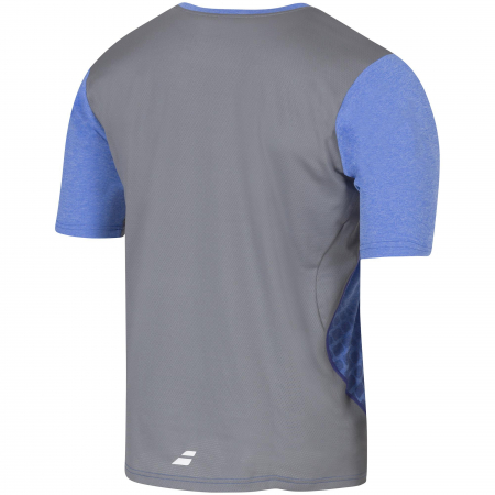 Tricou barbati Babolat Performance V-Neck - albastru [1]