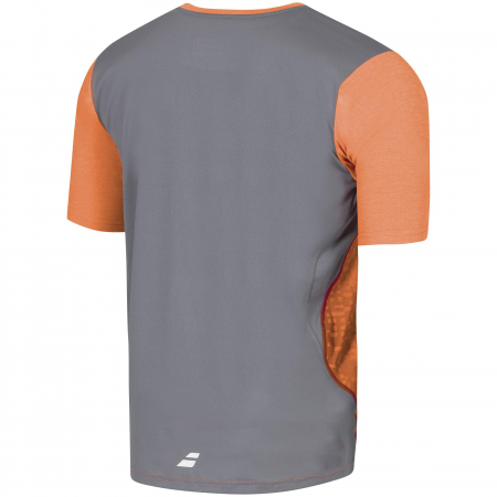 Tricou barbati Babolat Performance V-Neck - portocaliu [1]
