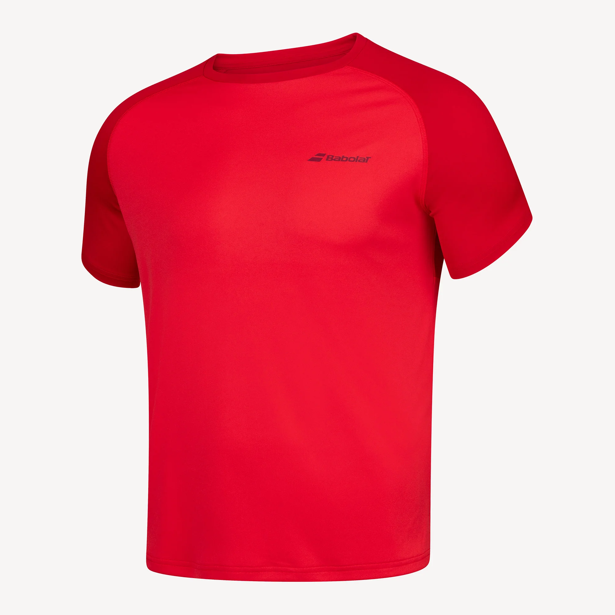 Imbracaminte barbati - Tricou barbati Babolat Play Crew Neck - rosu