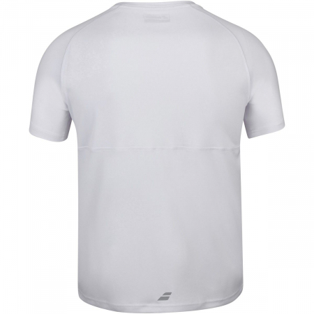 Tricou barbati Babolat Play Crew Neck - alb [1]