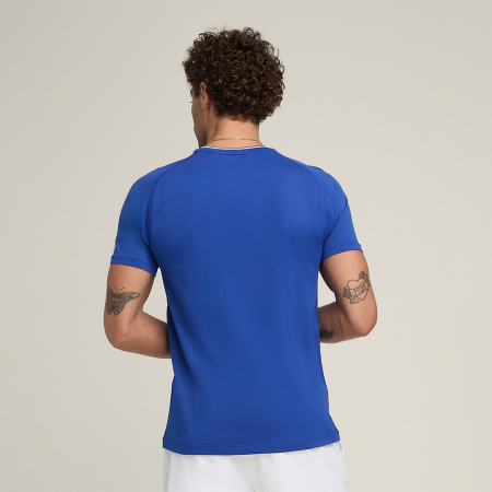 Tricou barbati Wilson TEAM Seamless - albastru [1]