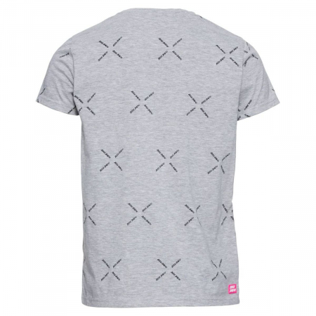 Tricou BIDI BADU Aleko Basic Tape Barbat - Gri [1]