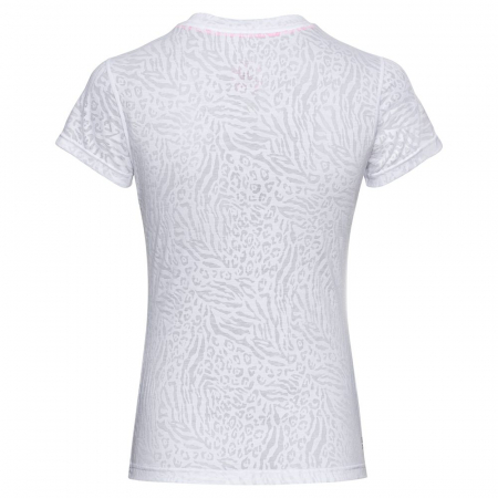 Tricou BIDI BADU Anni Burnout Dama - Alb [1]
