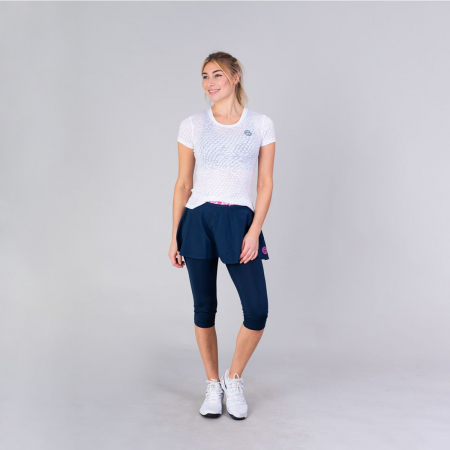 Tricou BIDI BADU Bineta Tech Burnout Dama - Alb [2]