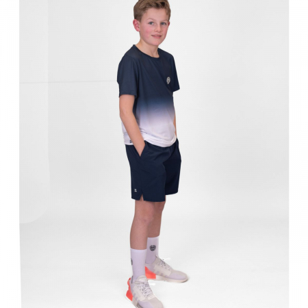 Tricou BIDI BADU Crew Gradiant Baiat - Albastru Inchis/Alb [3]